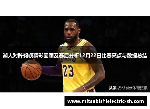 湖人对阵鹈鹕精彩回顾及赛后分析12月22日比赛亮点与数据总结